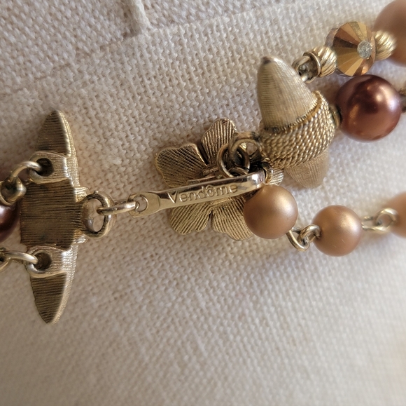 VTG Vendome Shades Of Autumn Necklace - Picture 9 of 10